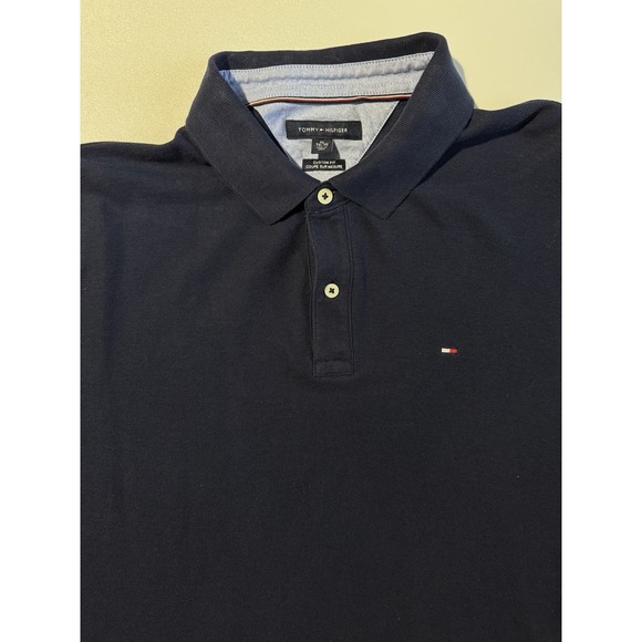Tommy Hilfiger Other - Tommy Hilfiger Men's XL Classic Fit Short Sleeve Polo Shirt Blue